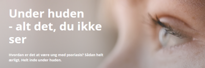 Preview af kampagnesiden med link, der leder ind til siden. 