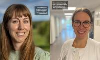 Portræt af de to forskere Amanda og Charlotte.